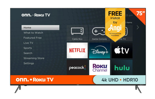 75” Class 4K UHD (2160P) LED Roku Smart Television (100044717)